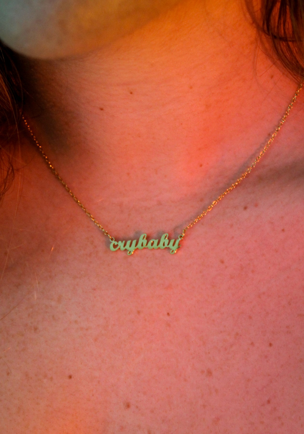 Crybaby necklace on sale